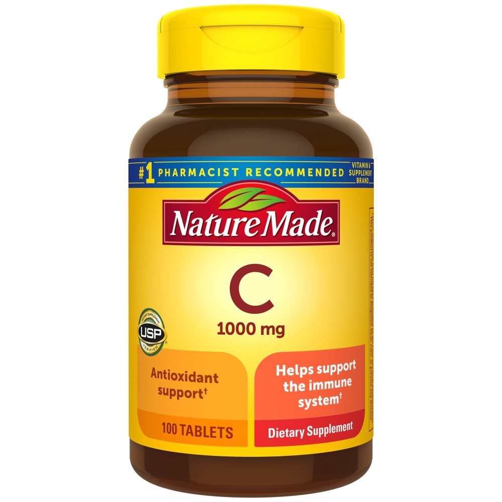 Order Nature Made Extra Strength Vitamin C Tablets - 1000mg,  100 ct food online from Rite Aid store, REEDLEY on bringmethat.com