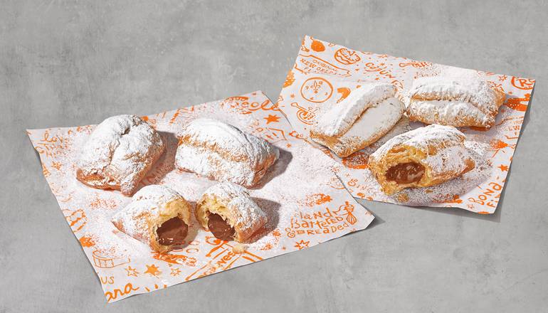 Order 6Pc Chocolate Beignets food online from Popeyes store, Gray on bringmethat.com