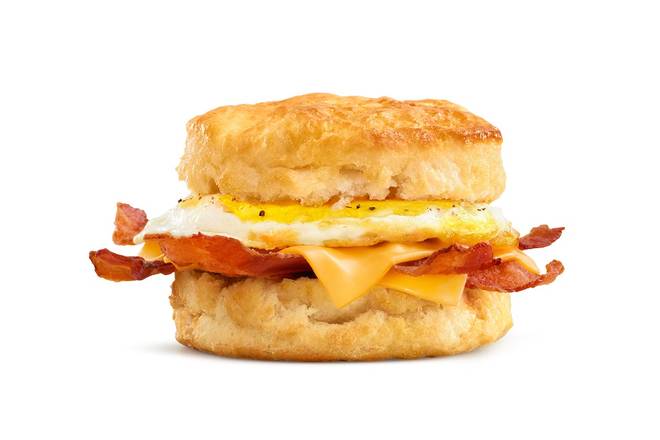 Order Super Bacon Biscuit w/ Fried Egg food online from Hardee's store, Saint Pauls on bringmethat.com