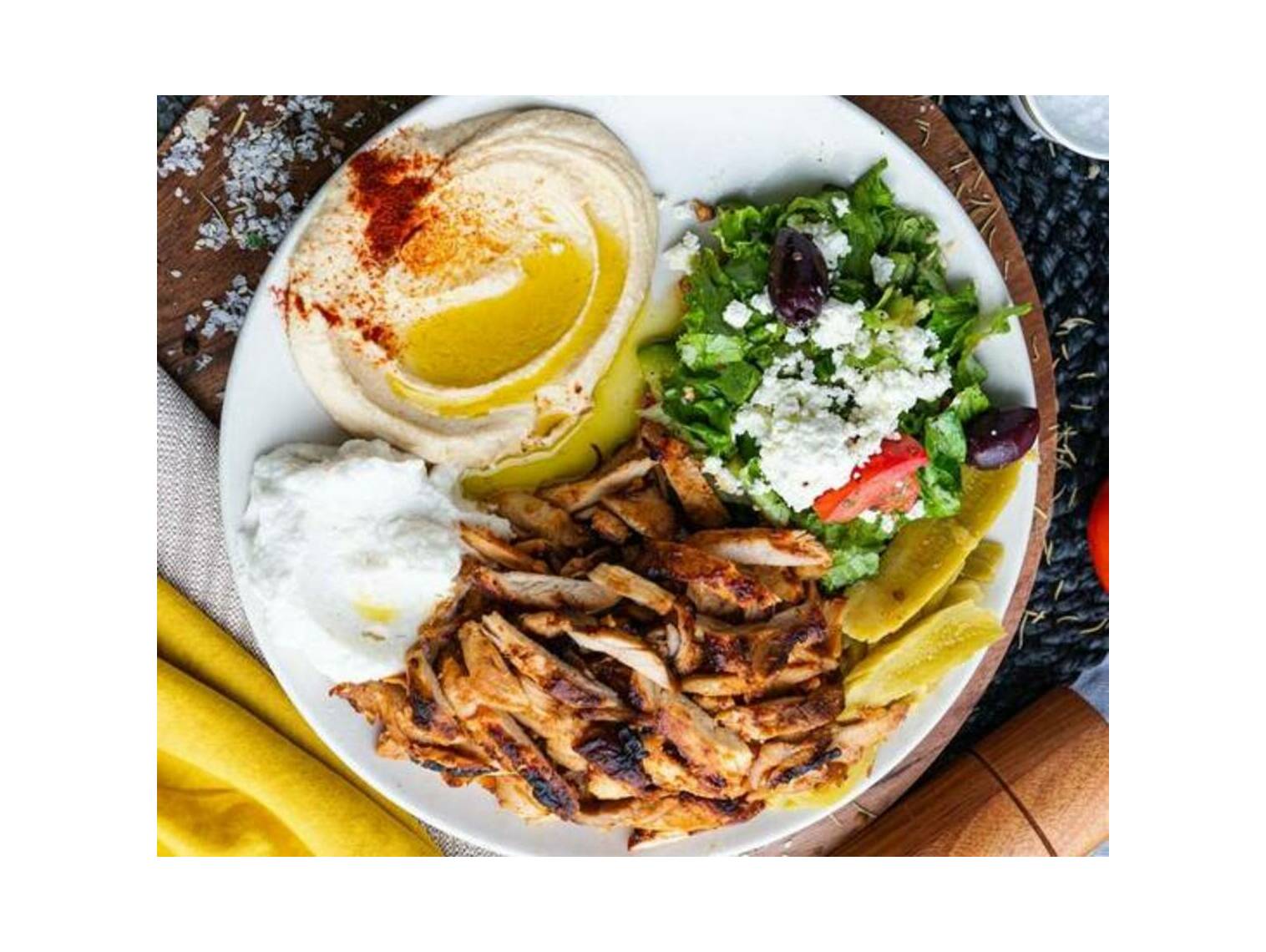 Order Chicken Shawarma food online from Open Sesame store, Los Angeles on bringmethat.com