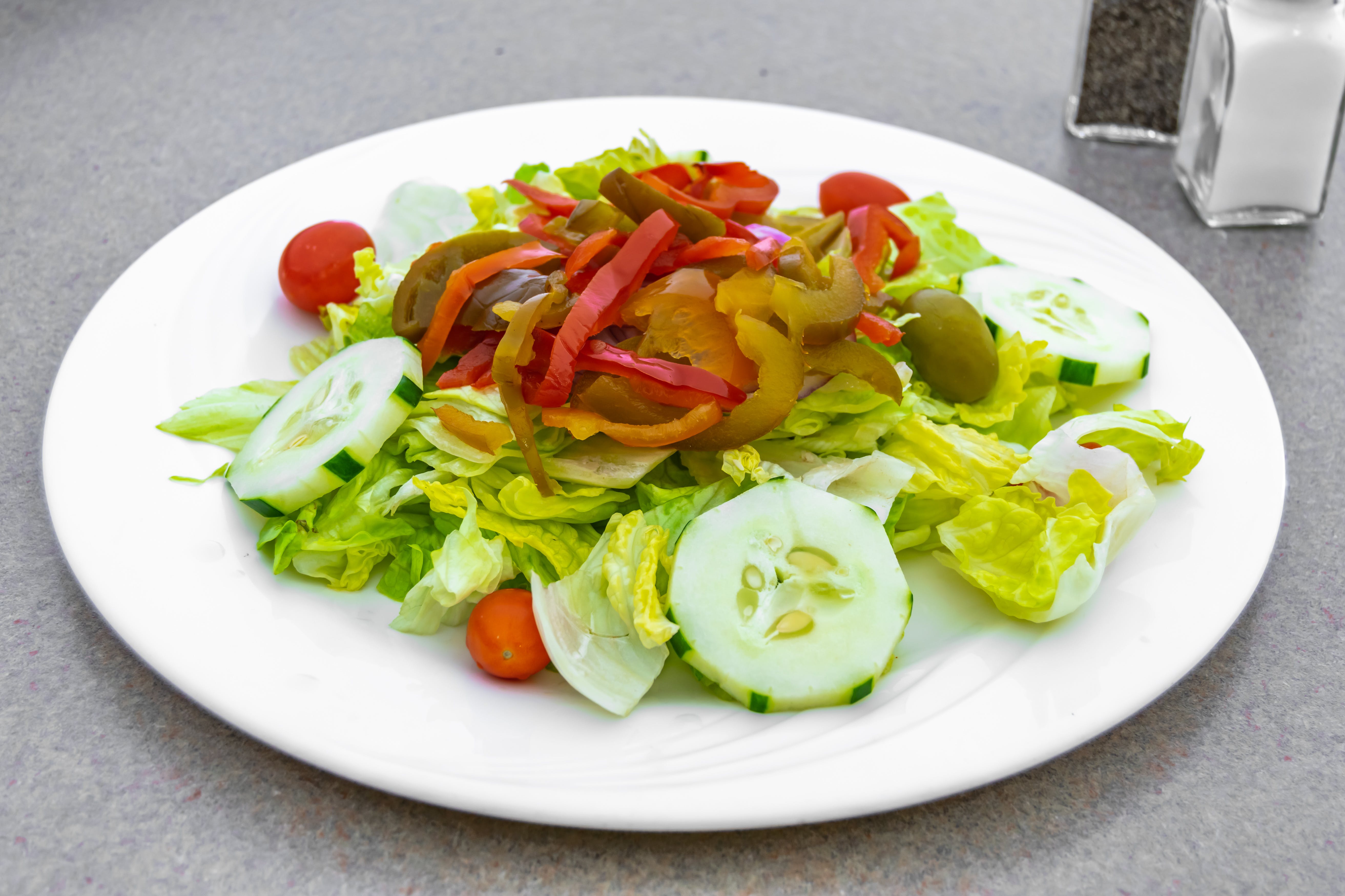 Order Tossed Salad - Salad food online from Bella Pizza 2 store, Somerset on bringmethat.com