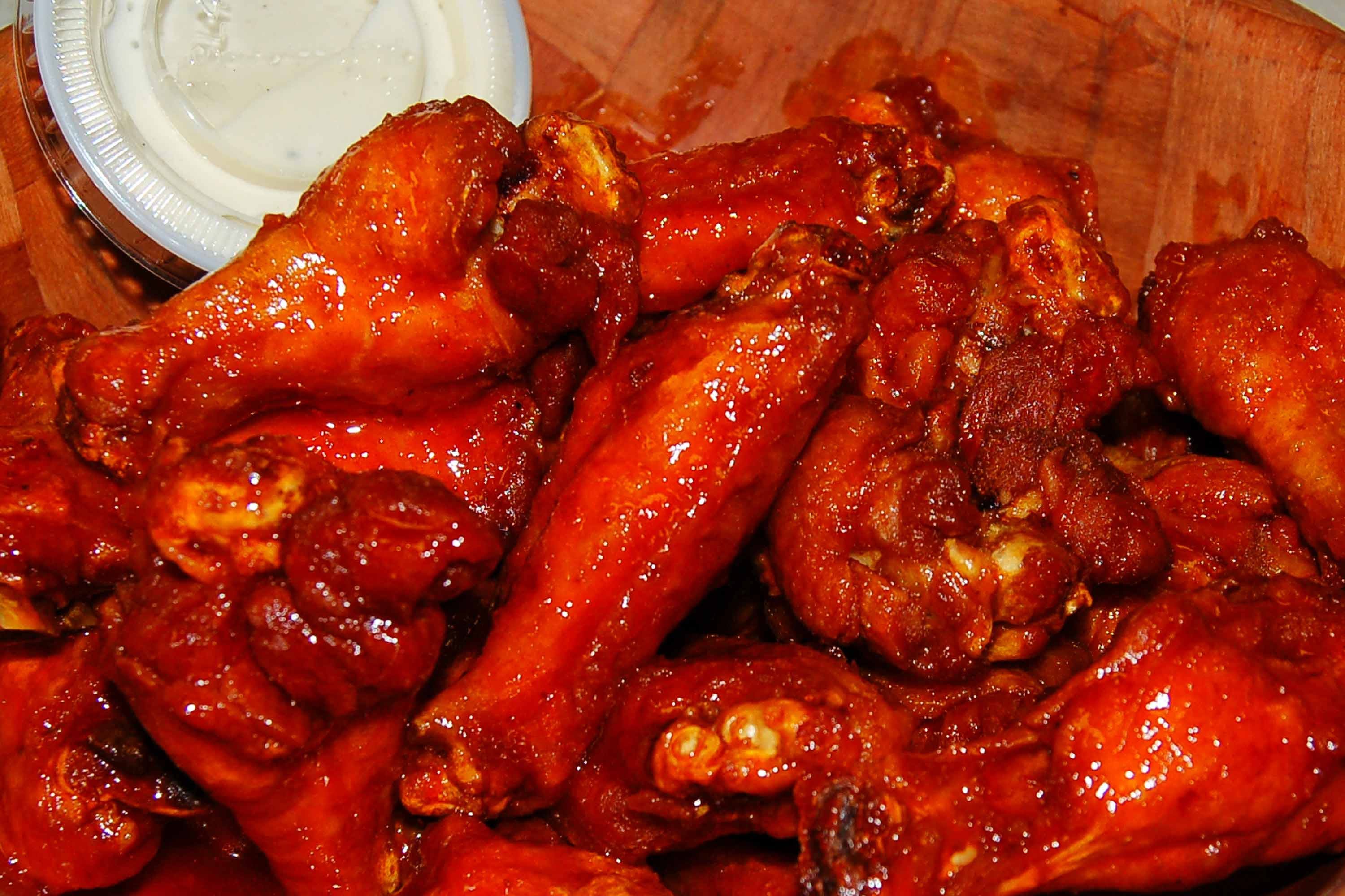 Order Chicken Wings - 10 Pieces food online from Father & Sons store, Woodbury on bringmethat.com