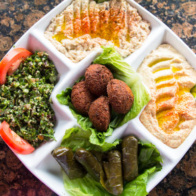 Order Vegetarian Feast for Five food online from Salam restaurant store, Chicago on bringmethat.com