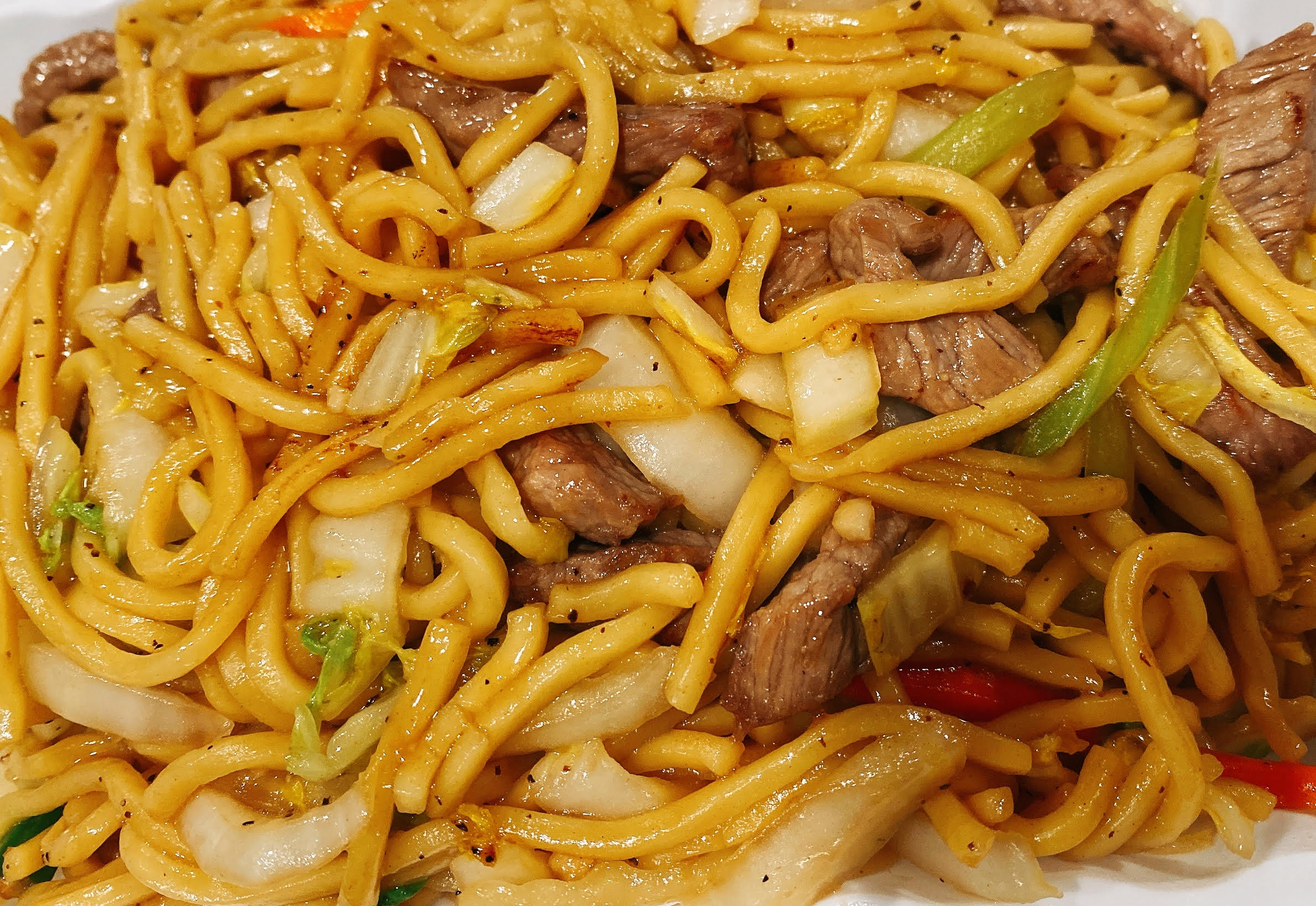 Order Beef Hibachi Noodles food online from Ginza Sushi store, Bethlehem on bringmethat.com