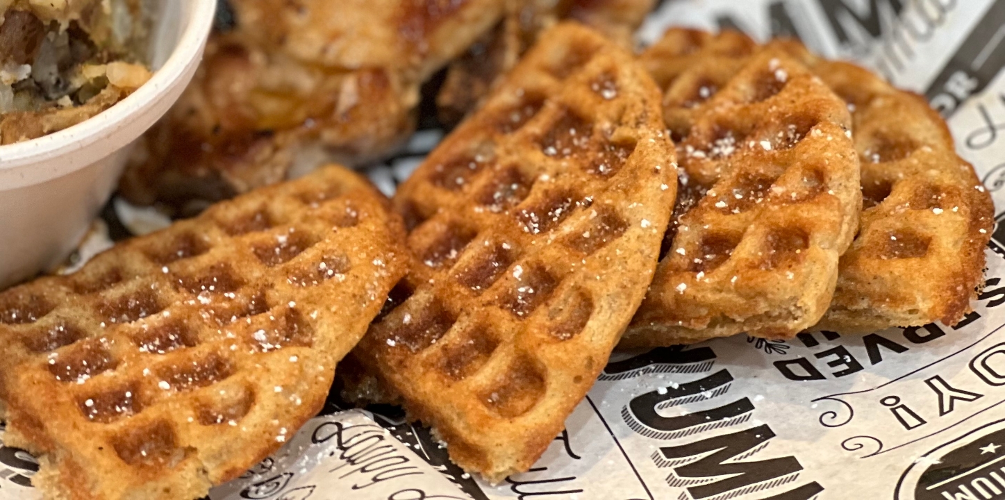 Order Side - Waffle food online from R & R Breakfast Spot store, Chino on bringmethat.com