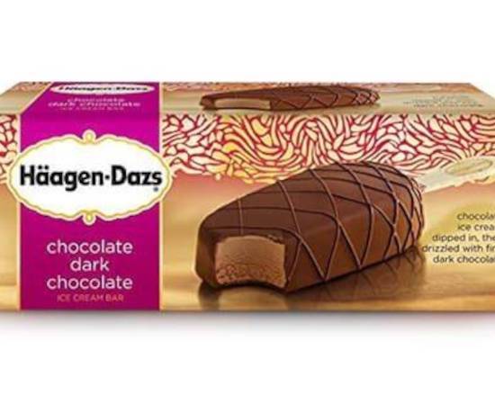 Order Häagen-Dazs Chocolate Dark Chocolate Bar 3 oz food online from Ice Cream & More Anaheim store, Anaheim on bringmethat.com