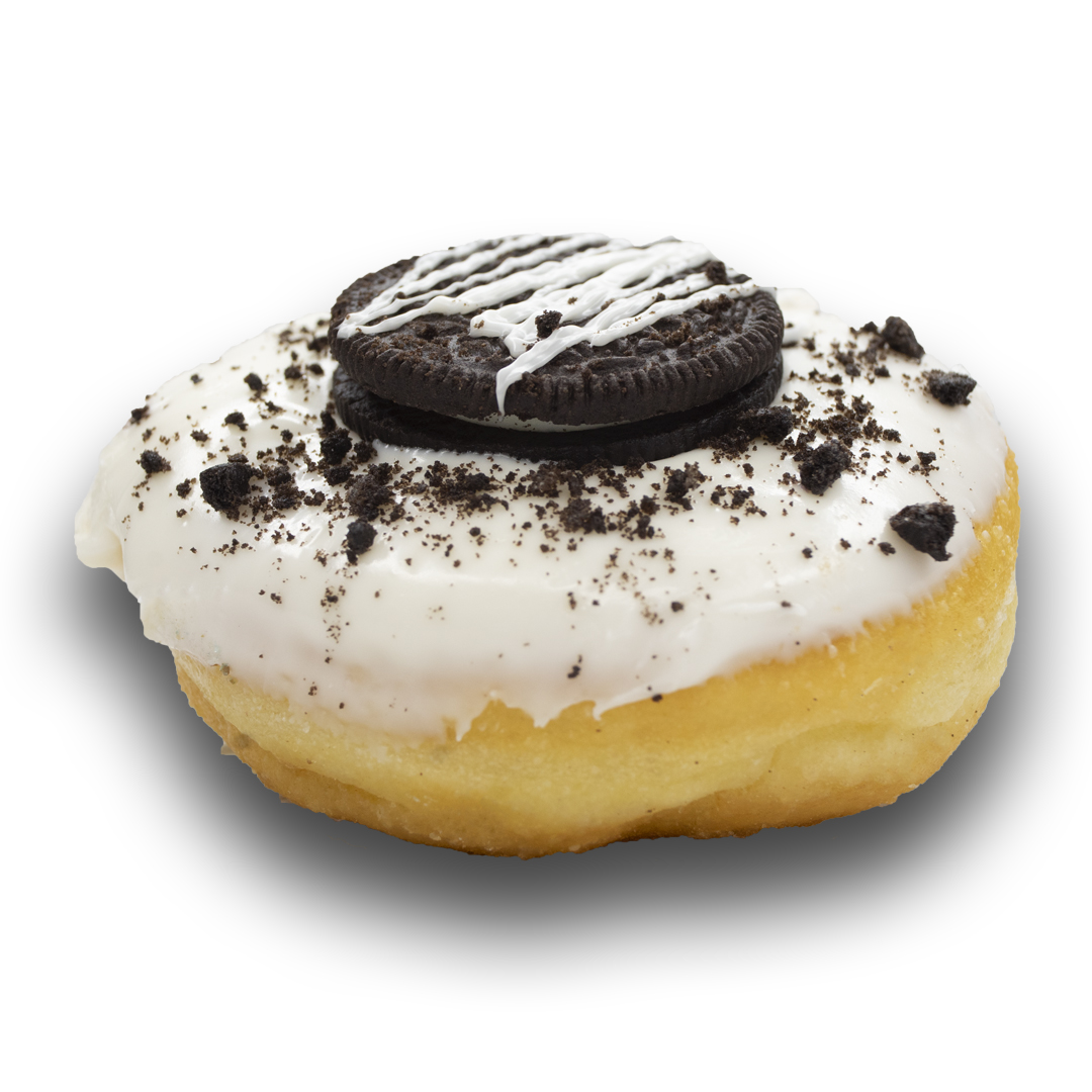 Order Oreo Cookie Glaze Donut food online from Dk Secret Sandwich Shop store, Santa Monica on bringmethat.com