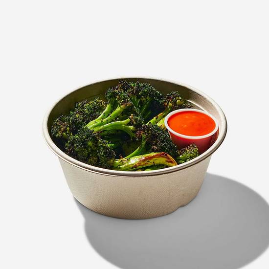 Order Charred Broccoli with Lemon and Sriracha Side food online from Dig store, New York on bringmethat.com