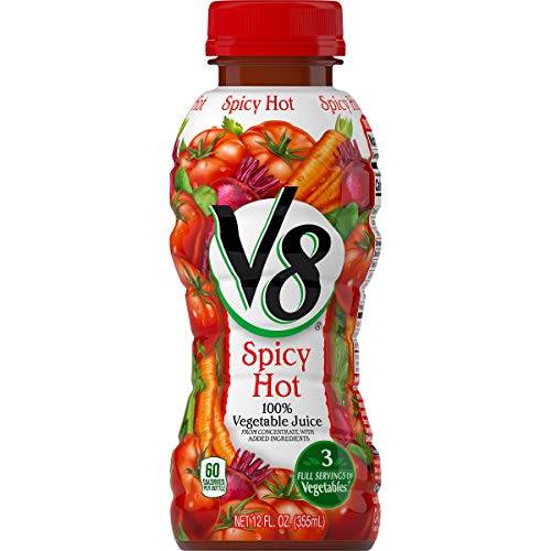 Order V8 Spicy Hot Vegetable Juice food online from Exxon Food Mart store, Port Huron on bringmethat.com