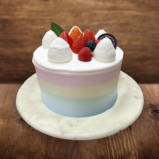 Order Rainbow Cake food online from Paris Baguette store, Mountain View on bringmethat.com