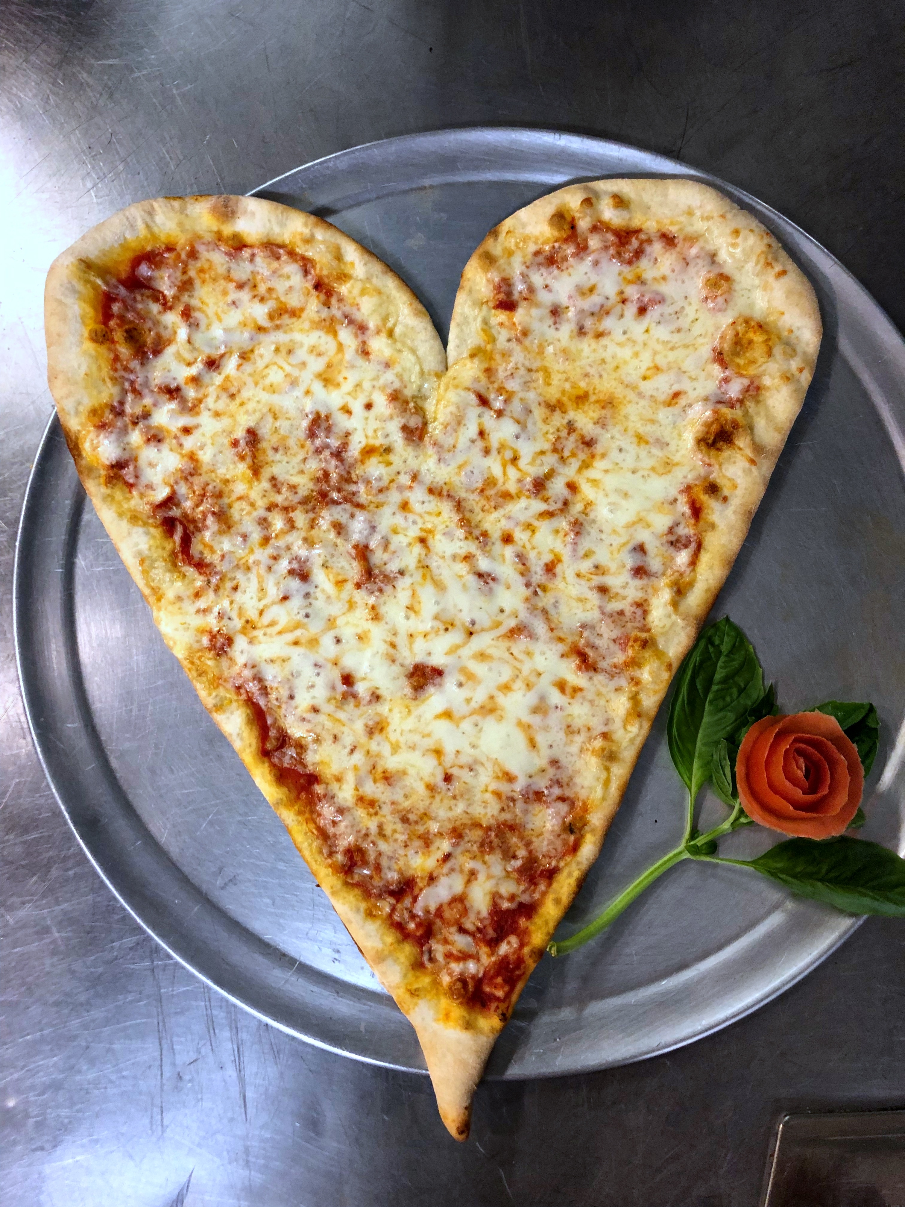 Order Heart Shaped Pizza  food online from Gaetano Of Maple Shade store, Maple Shade on bringmethat.com