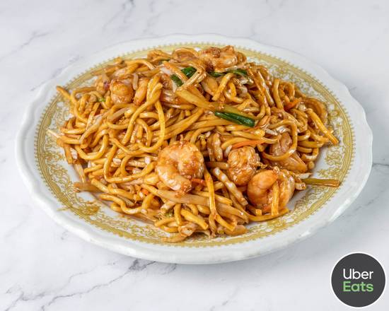 Order Shrimp Lo Mein food online from First Jade Chinese Restaurant store, Long Beach on bringmethat.com