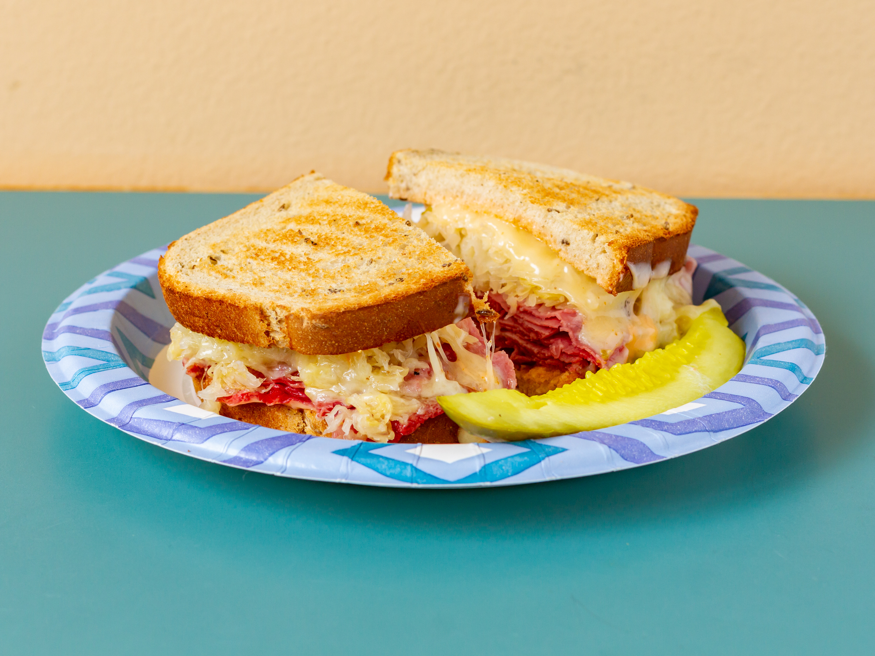 Order Reuben food online from Mike & Barry Deli store, Silver Spring on bringmethat.com