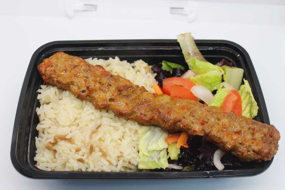 Order Lunch Special - Adana Kebab food online from Masal Cafe store, Brooklyn on bringmethat.com