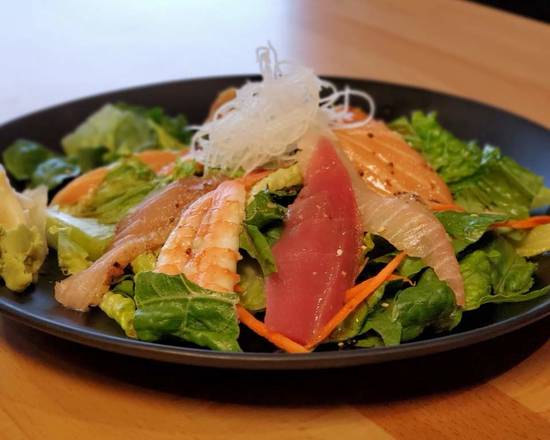 Order Sashimi Salad food online from Hana Sushi & Grill store, Merced on bringmethat.com