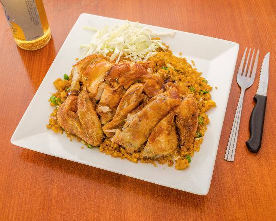Order Chicken Fried Rice food online from Castaway Restaurant And Bar store, City of Orange on bringmethat.com