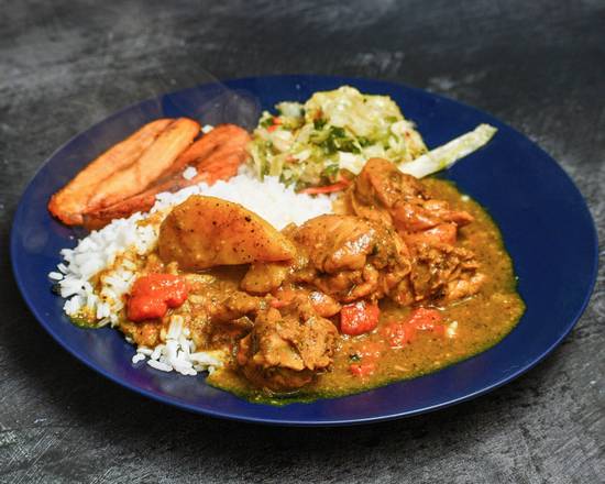 Order Curry Chicken food online from Navariah's Kitchen store, Spring Lake on bringmethat.com