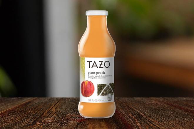Order Tazo Giant Peach Tea food online from Pure Gold By Qdoba store, LEXINGTON on bringmethat.com
