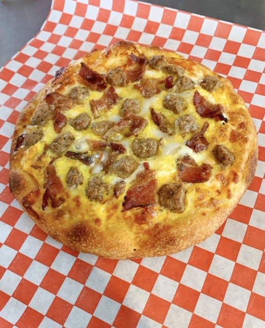 Order Breakfast Pizza food online from The Hut store, Burbank on bringmethat.com