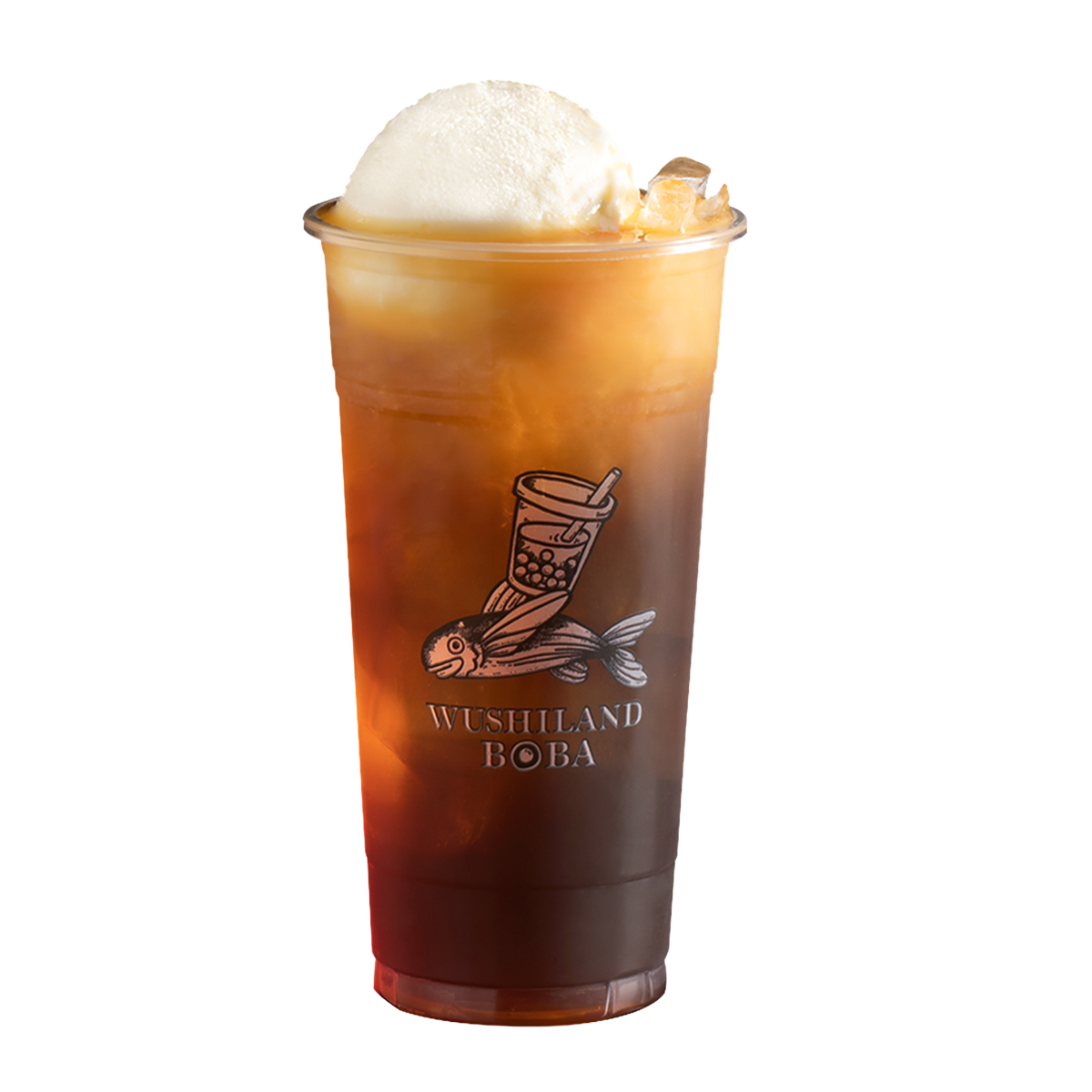 Order Ice Cream Oolong Tea food online from Wushiland store, San Diego on bringmethat.com