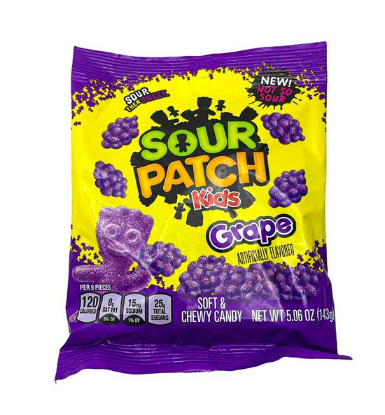 Order Sour Patch Kids Grape food online from Exxon Food Mart store, Port Huron on bringmethat.com