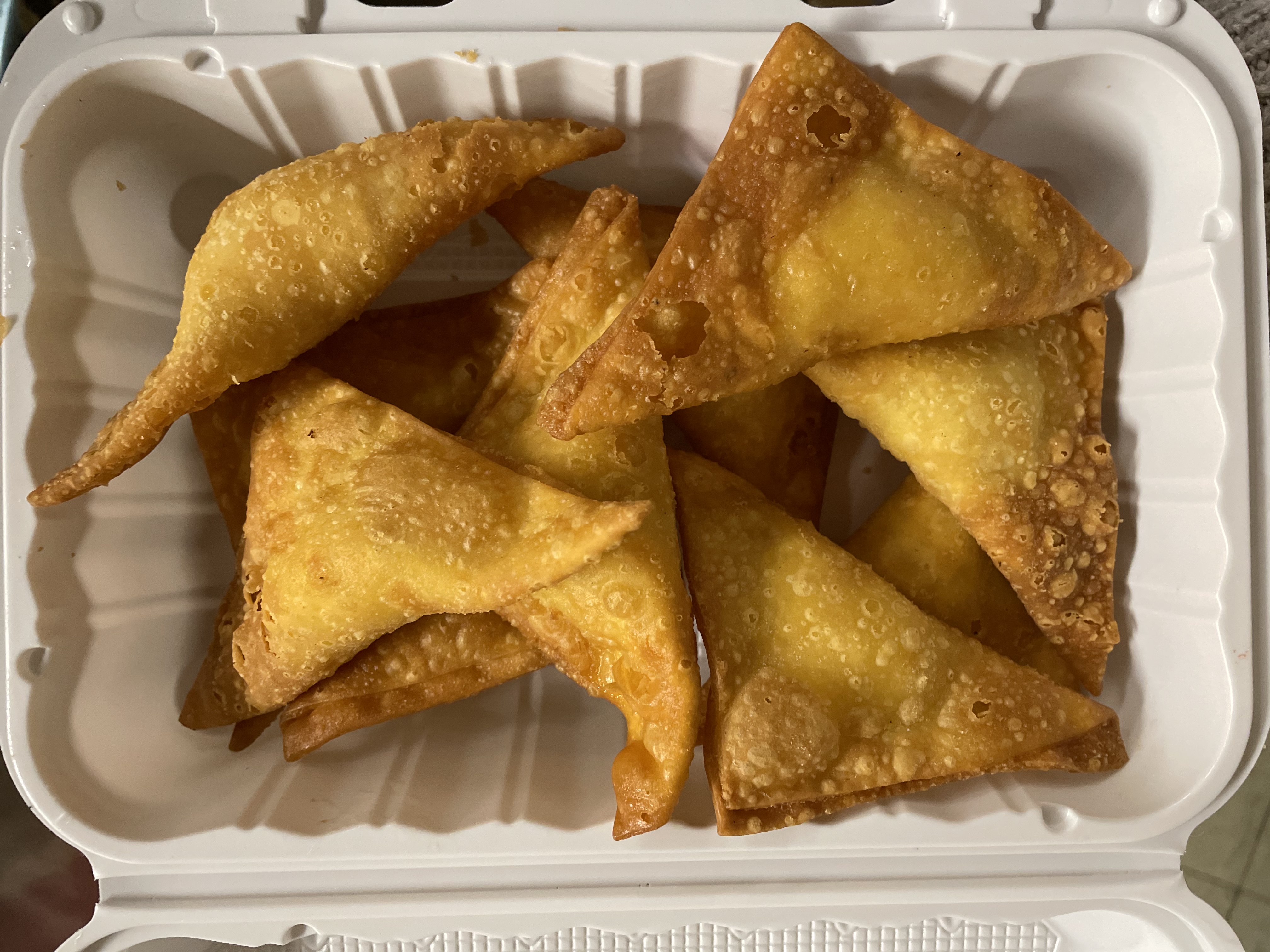 Order A9. Crab Meat Fried Wonton food online from Wing Wah Restaurant store, Pikesville on bringmethat.com