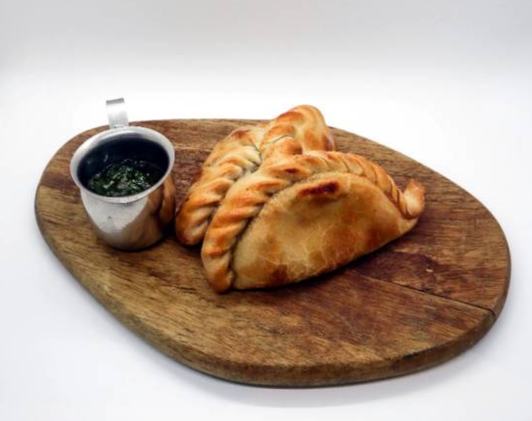 Order Spinach Empanada food online from Lo/Cal Coffee and Market store, Santa Monica on bringmethat.com