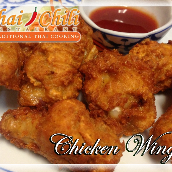 Order K7. Chicken Wing food online from Thai Chili Restaurant store, Kent on bringmethat.com