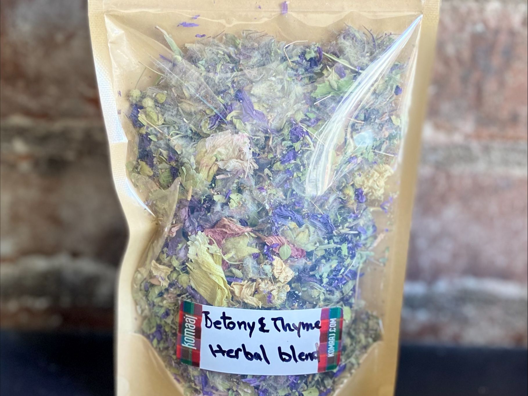 Order Wild Iranian Betony & Thyme herbal blend food online from Komaaj store, San Francisco on bringmethat.com