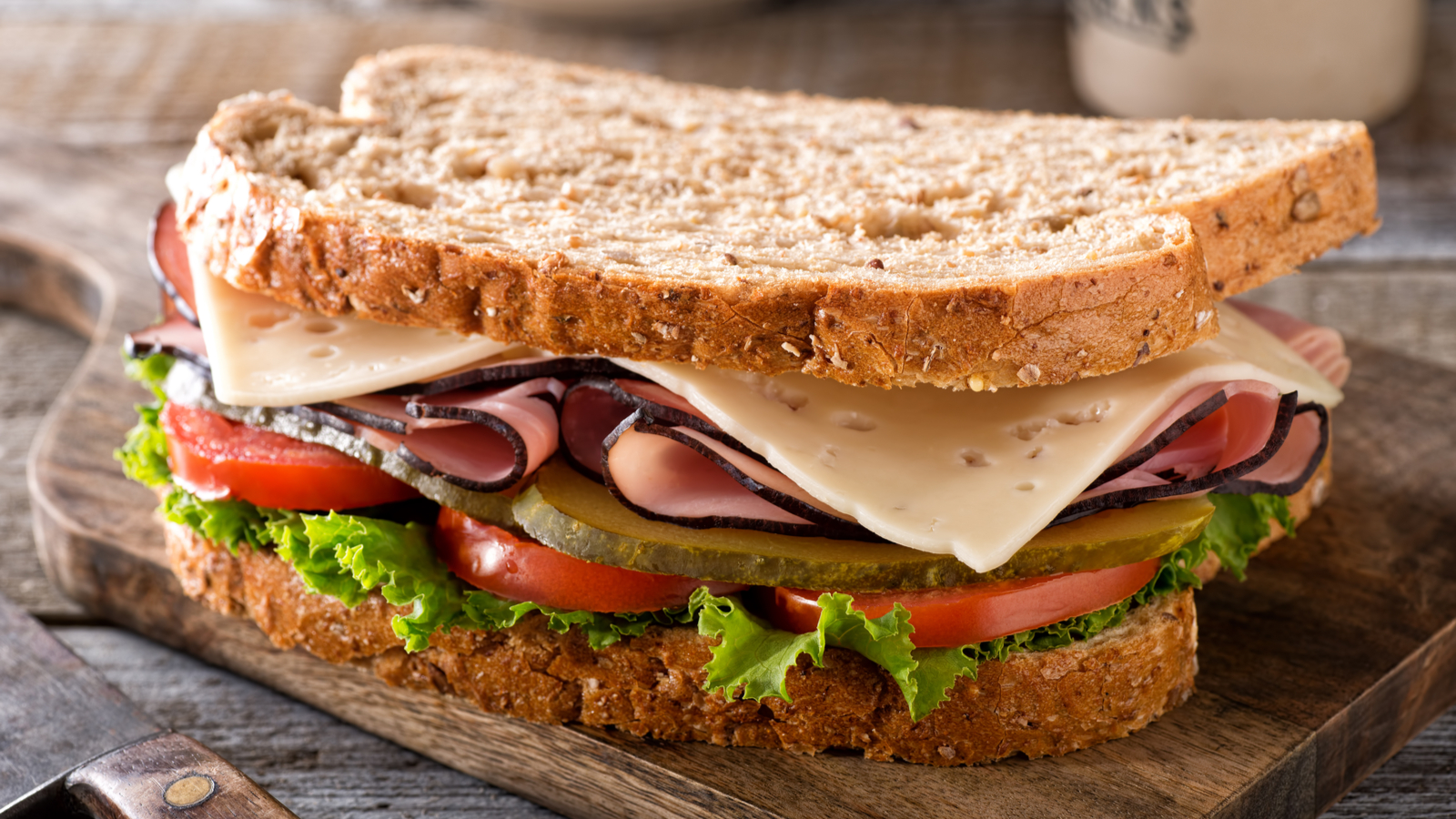 Order The Black Forest Ham Sandwich food online from Park Blvd Liquor And Deli store, San Diego on bringmethat.com