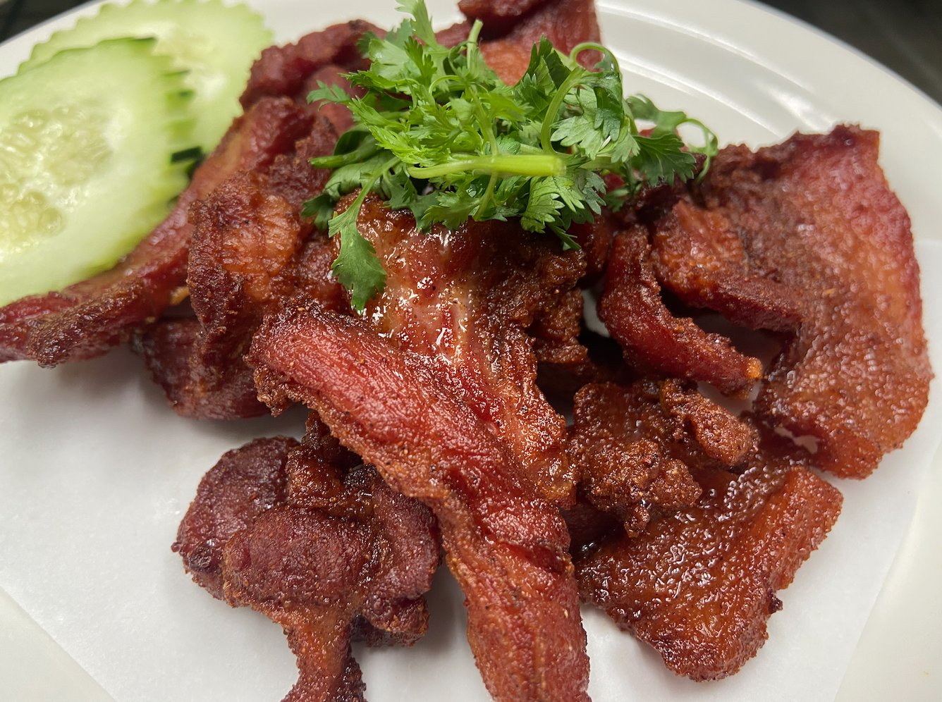 Order Pork Jerky food online from Sriracha Thai Restaurant store, Carson on bringmethat.com
