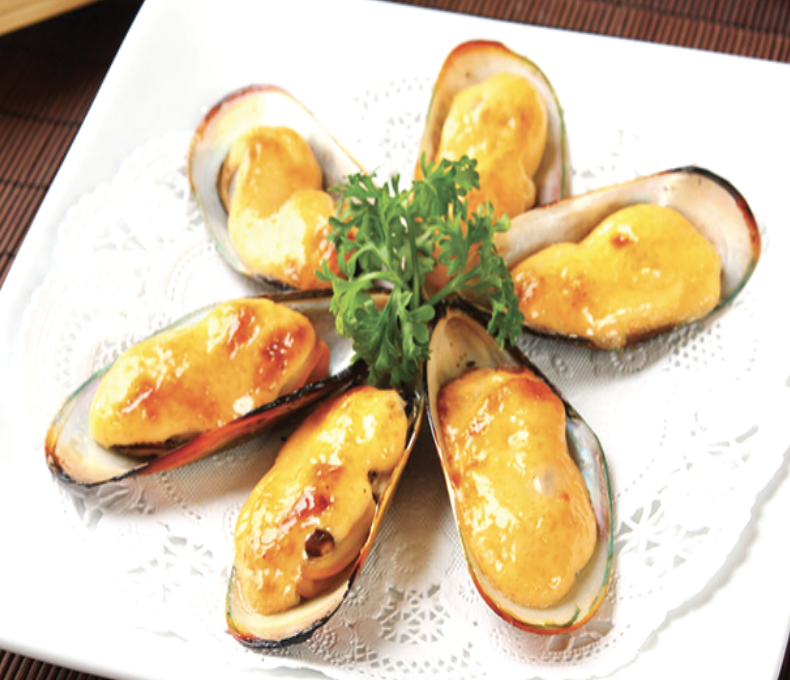 Order Baked Mussel food online from Shiki Sushi store, Studio City on bringmethat.com