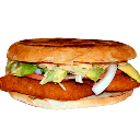 Order Fish Torta food online from Rivas Mexican Grill #2 store, Las Vegas on bringmethat.com