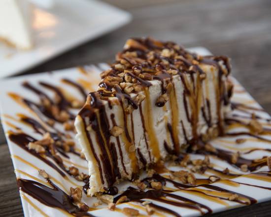 Order Turtle Cheesecake food online from Don's Seafood Hut store, Metairie on bringmethat.com
