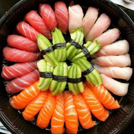 Order 40 Pieces Sushi Party Tray food online from Sushi sushi store, New York on bringmethat.com