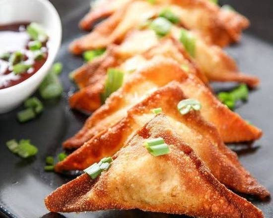 Order 8 Fried Cheese Wonton food online from Dumpling House store, Fairview on bringmethat.com