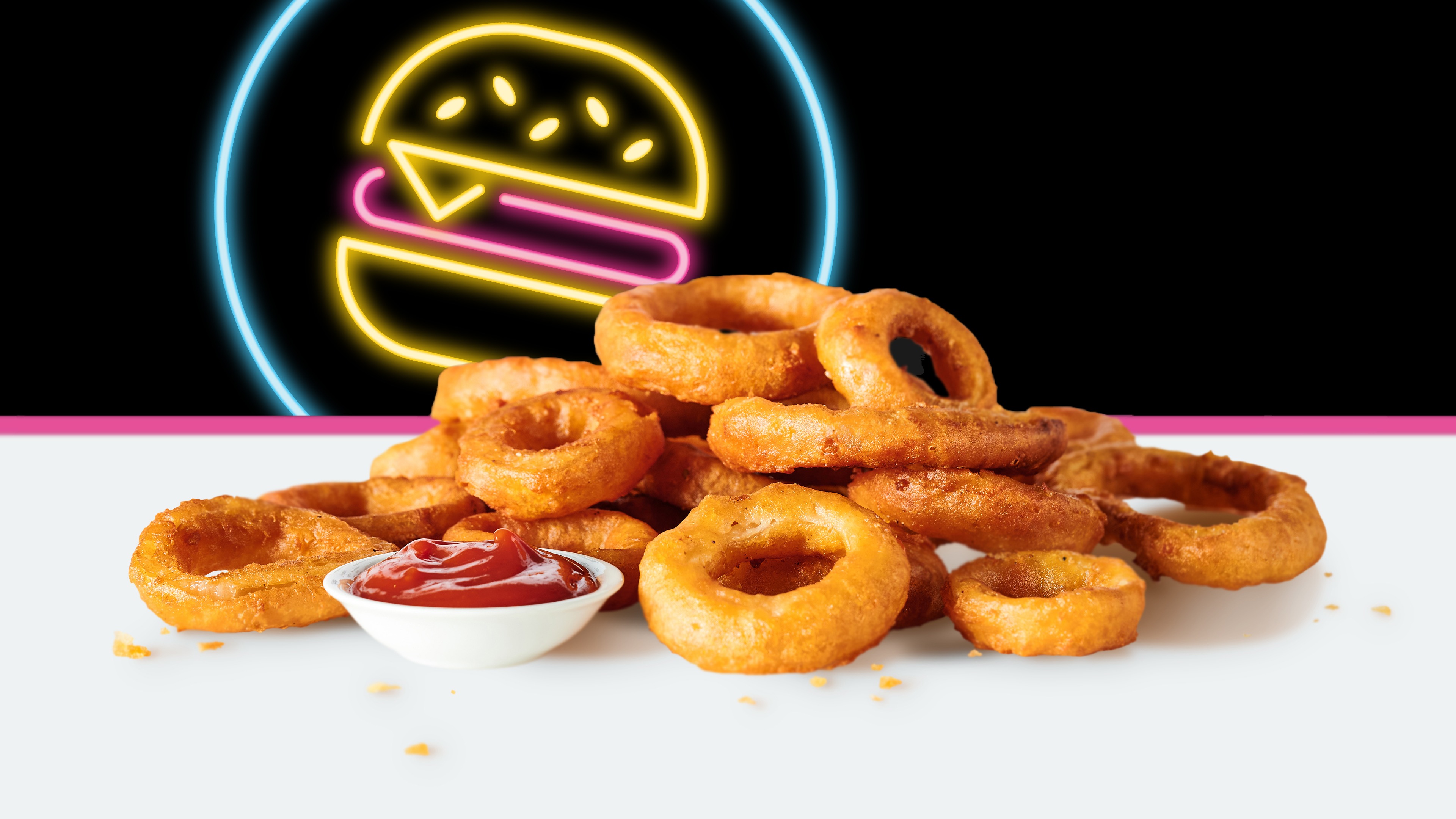 Order Onion Rings food online from CraveBurger store, Omaha on bringmethat.com