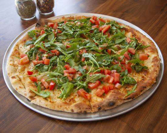 Order 14" Large Arugula Pizza food online from Fiorella's express-brighton store, Boston on bringmethat.com