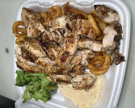 Order Chicken Kabob Dinner food online from Amore Pizza store, Stoneham on bringmethat.com