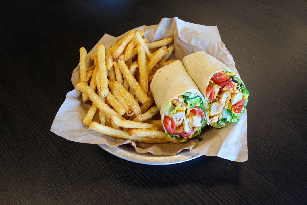 Order Buffalo Chicken Wrap food online from Junior's Bar and Grill store, Albany on bringmethat.com