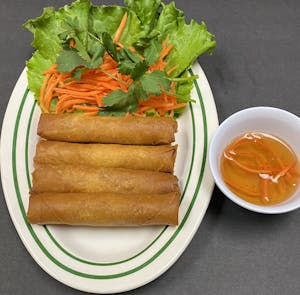 Order A2. Vietnamese Fried Egg Rolls (4) (Chả Giò) food online from Pho An 2 store, Houston on bringmethat.com