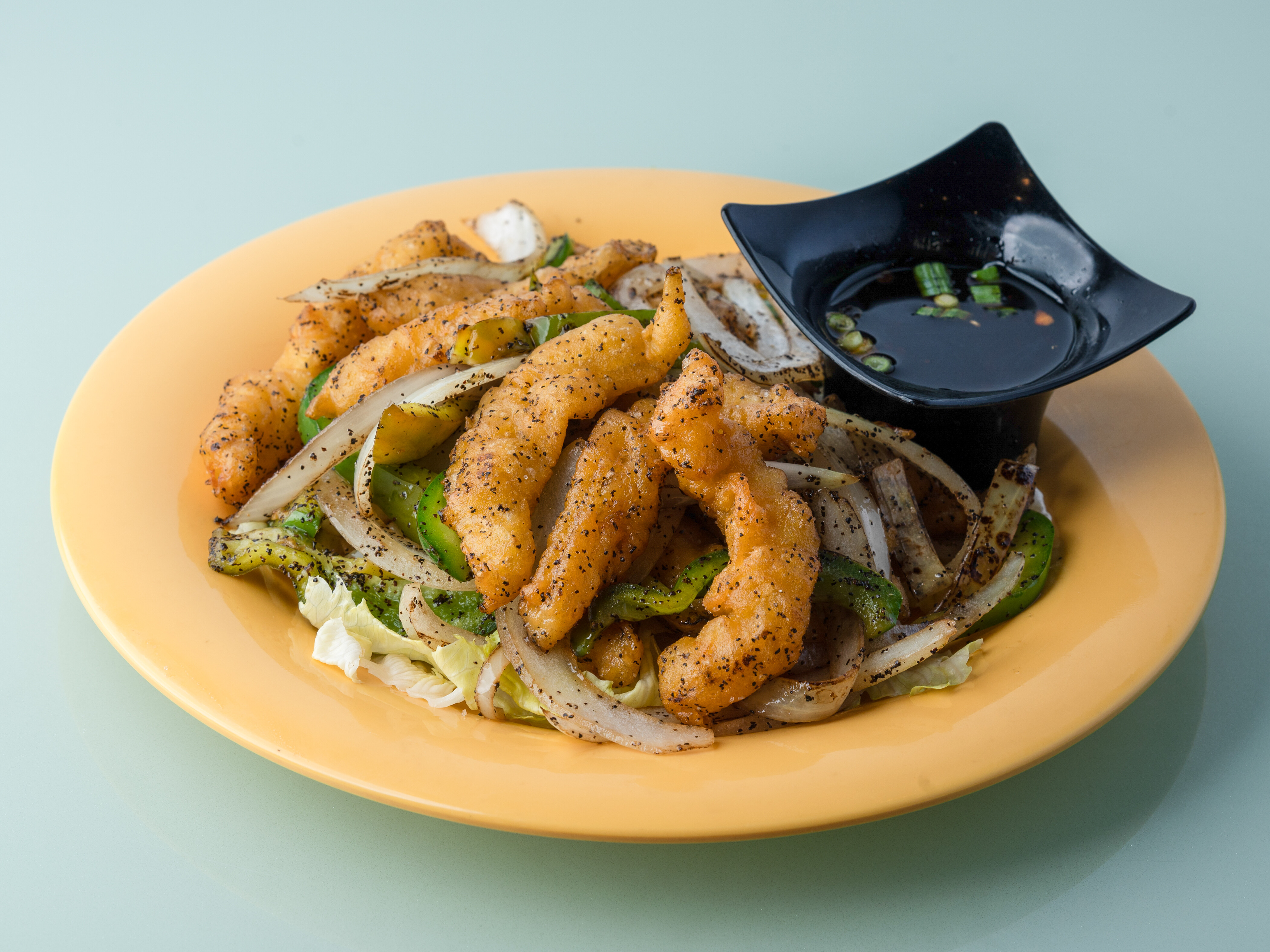 Order A7. Salt and Pepper Calamari food online from Asia Cafe - Callahan Dr. store, Knoxville on bringmethat.com