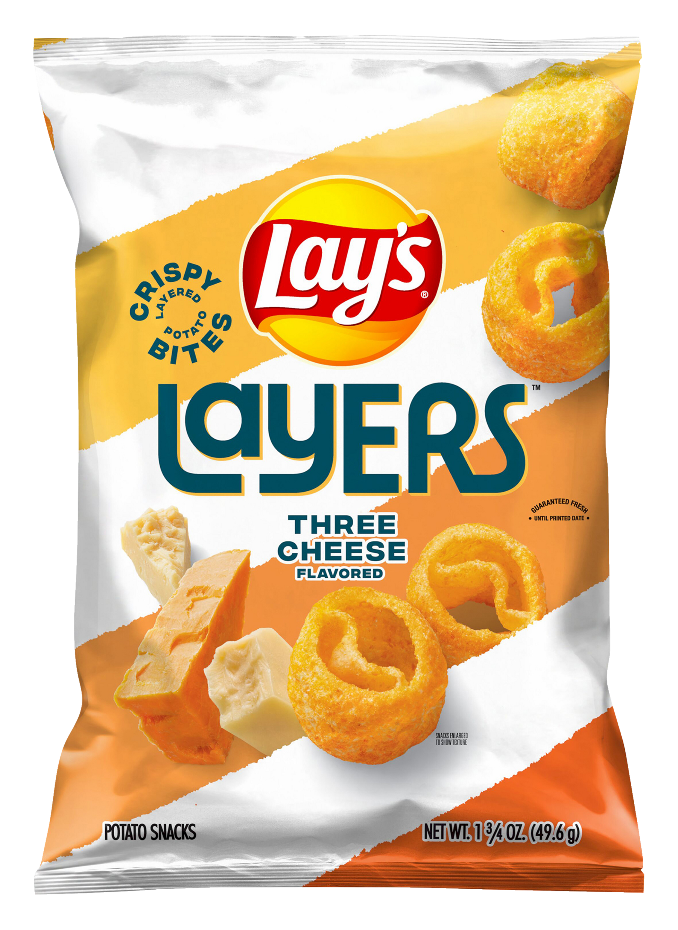 Order Lay's Layers Three Cheese 1.75oz food online from Extramile store, San Bernardino on bringmethat.com