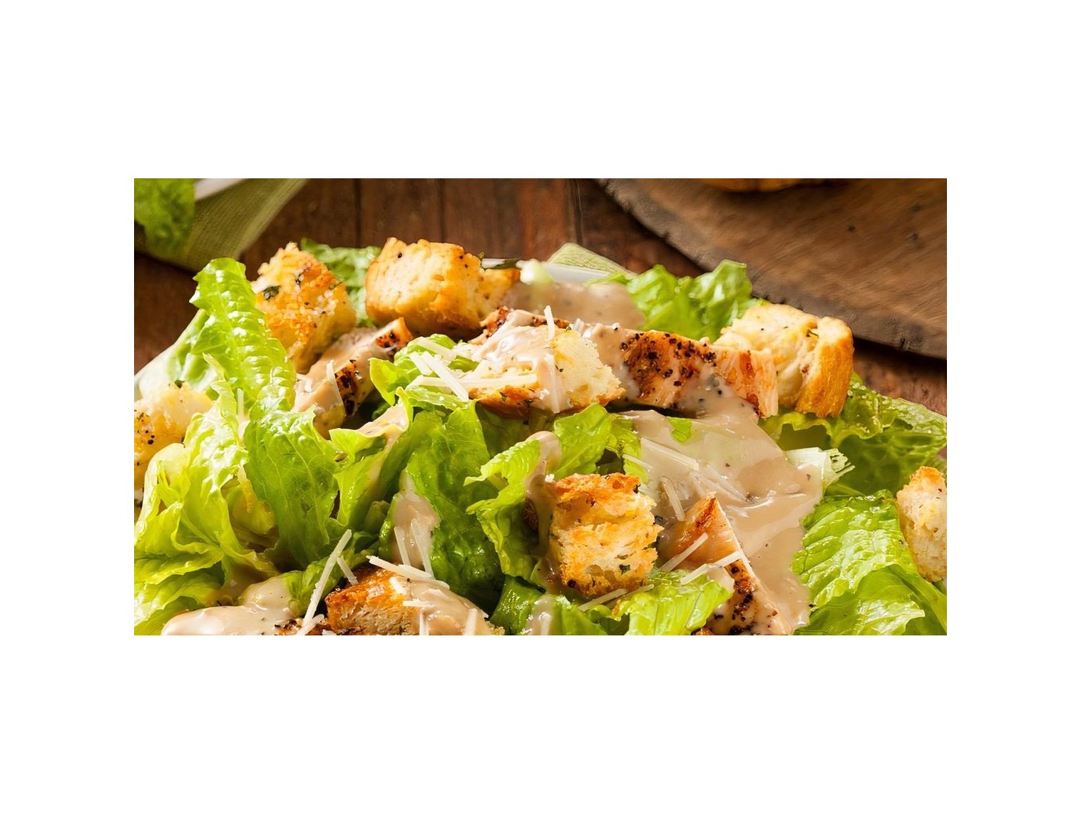 Order Chicken Caesar Salad food online from Cheesesteak U store, Conway on bringmethat.com