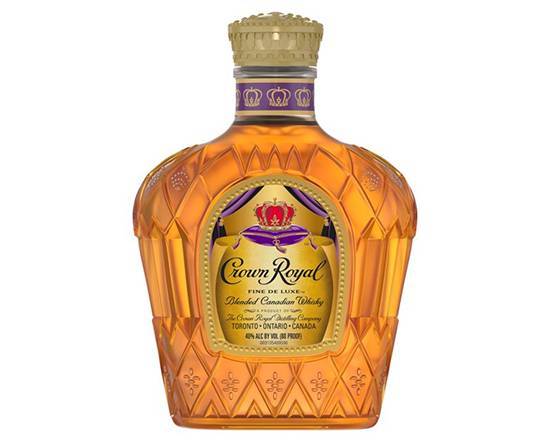 Order Crown Royal Blended Canadian Whisky, 375mL liquor (40% ABV) food online from Samco Food Store store, Bakersfield on bringmethat.com