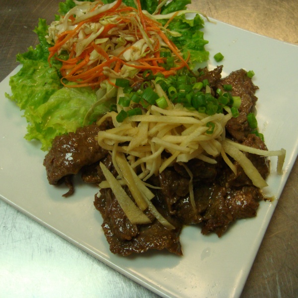 Order 73. Siamese Beef food online from My Thai Place store, Centreville on bringmethat.com
