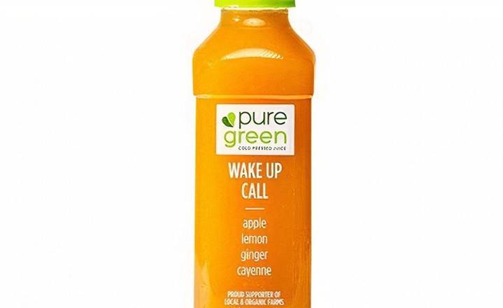 Order Wake Up Call, Cold Pressed Juice (Immune Booster) food online from Pure Green store, Carmel on bringmethat.com