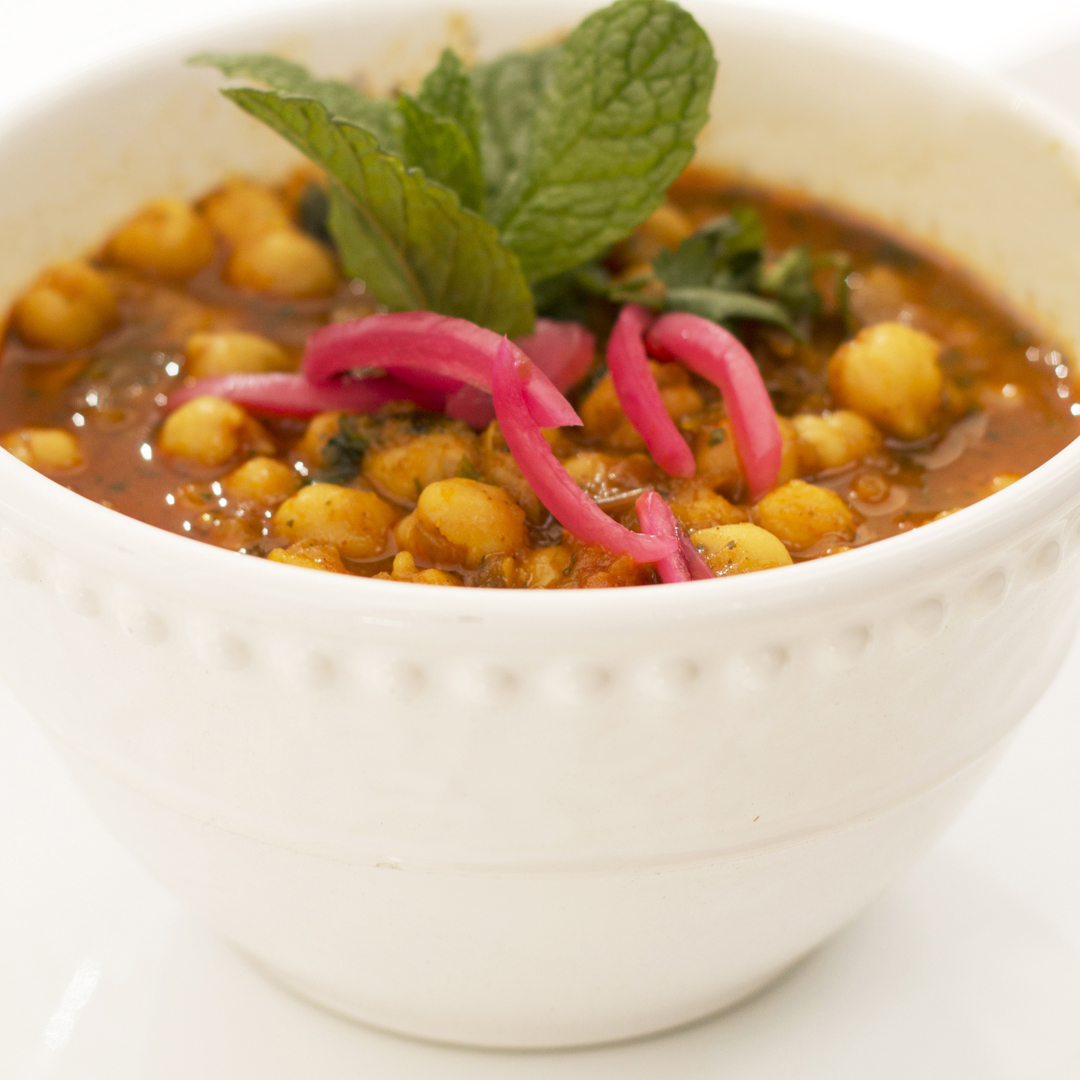 Order Chana Masala Frankie Bowl food online from The Bombay Frankie Company store, Culver City on bringmethat.com