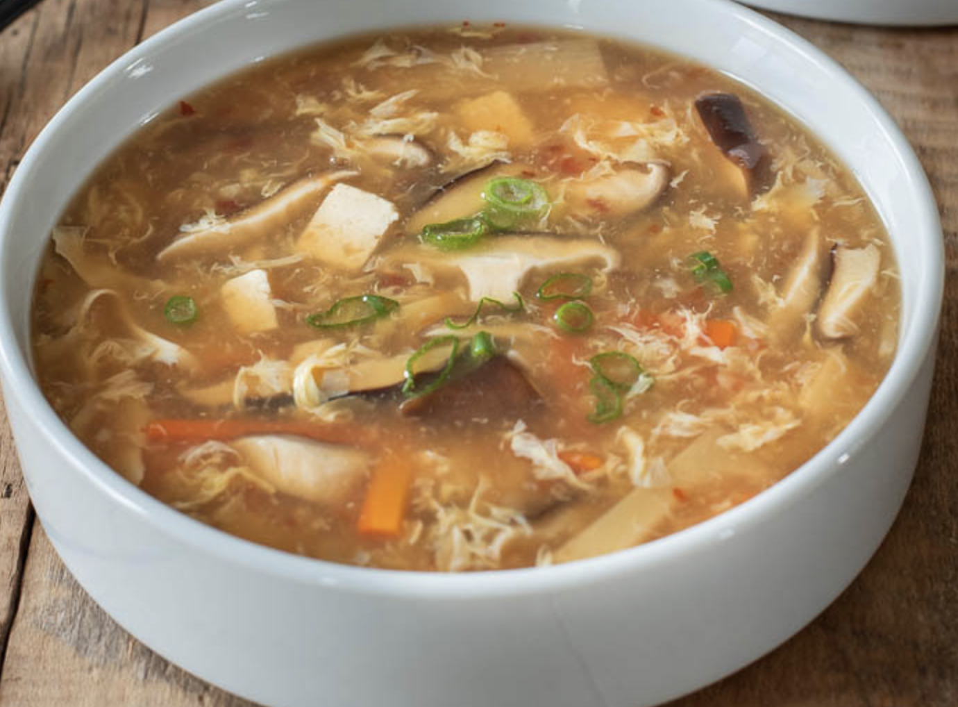 Order Hot and Sour Soup food online from Jin 28 store, Carol Stream on bringmethat.com
