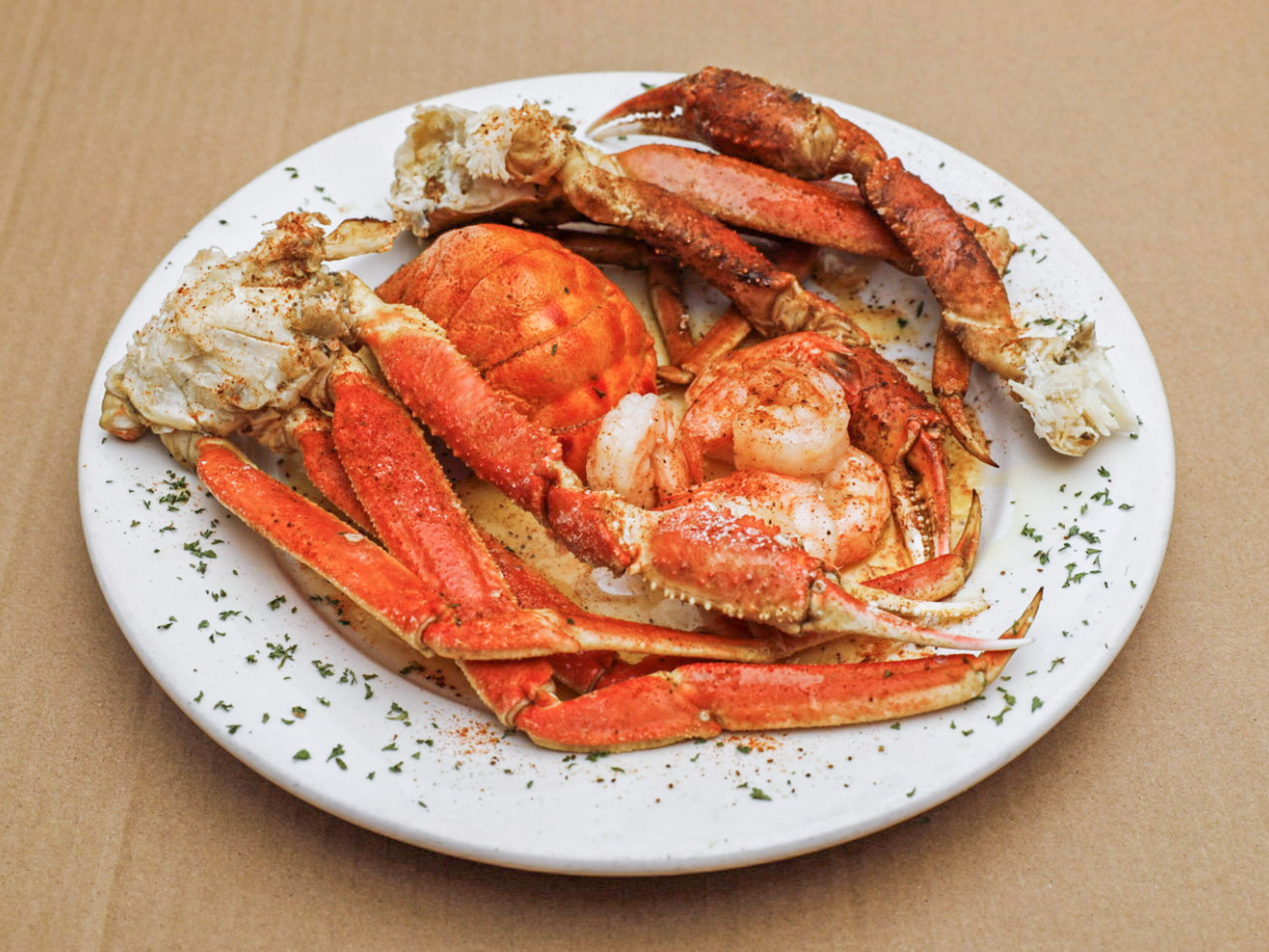 Order Crab Legs, Lobster Tail and Shrimp food online from Seafood N’ Soul Food Heaven store, Newark on bringmethat.com
